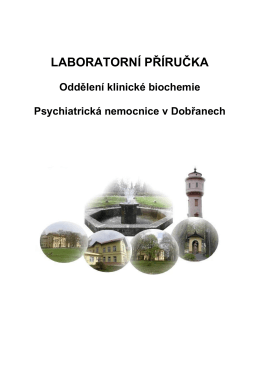 Název dokumentu - Psychiatrická nemocnice v Dobřanech