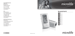 Digitální tonometr Microlife BPA6PC-AFIB