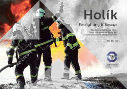 Rukavice pro hasiče – katalog 2015