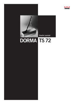 TS72 DORMA - Suza Glass