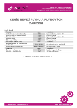 LS_servis_CZ_ceník plyn revizí_20150216