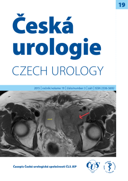 CZECH UROLOGY - Česká urologie