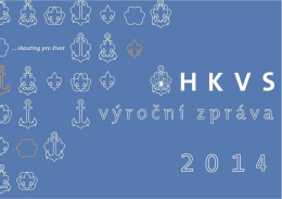 výroční zprávu HKVS za rok 2014
