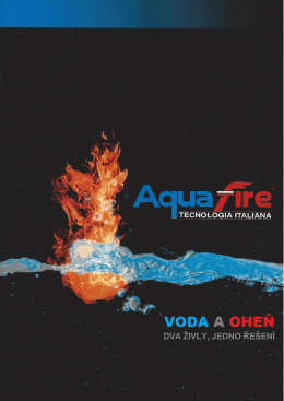 Katalog aquafire ve formátu PDF
