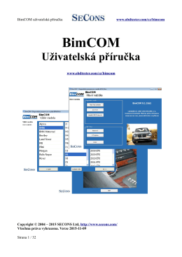 BimCOM - Auto-diagnostics.info