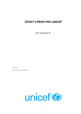 ČESKÝ VÝBOR PRO UNICEF