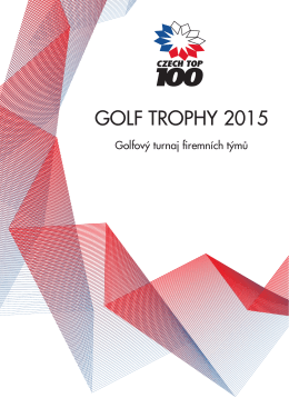 prezentace czech top 100 golf trophy 2015