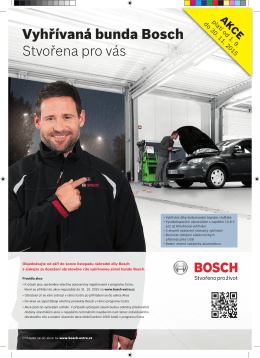 Vyhřívaná bunda Bosch Stvořena pro vás