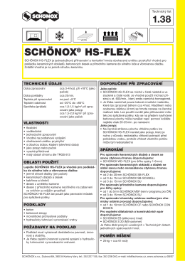 SCHONOX HS-FLEX 1.38.indd