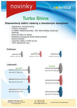 Turbo Shine Lab - Rodentica CS. spol. s ro