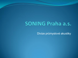 Tento bulletin - Soning Praha as