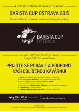 BARISTA CUP OSTRAVA 2015
