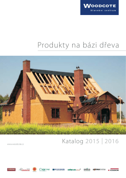 Produkty na bázi dřeva - katalog 2015/2016