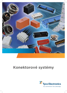 Konektory - Tyco Electronics Czech sro