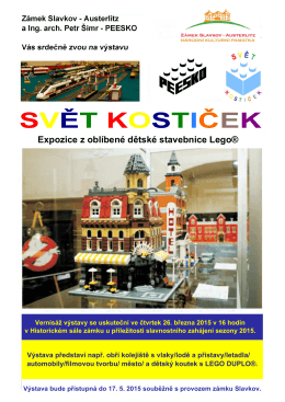 Tisk Lego Slavkov