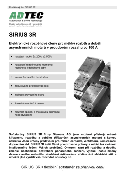 SIRIUS 3R - ADTEC sro