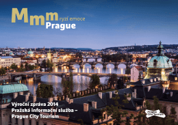 Výroční zpráva 2014 Pražská informační služba – Prague City Tourism