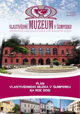 Plán činnosti 2015 - Vlastivědné muzeum v Šumperku