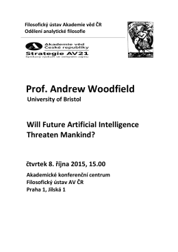 Prof. Andrew Woodfield
