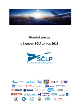 Výroční zpráva SČLP za rok 2013 – ke stažení – PDF