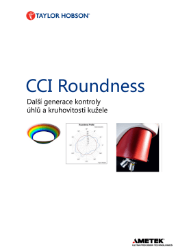 CCI Roundness - IMECO TH sro