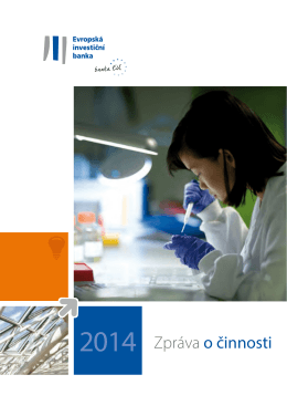 2014 Zpráva o činnosti - European Investment Bank