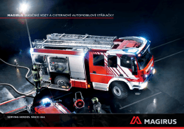 magirus hasičské vozy a cisternové automobilové stříkačky