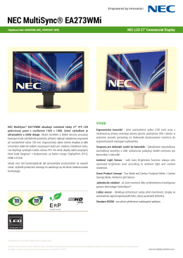 Stahnout - NEC Display Solutions Europe