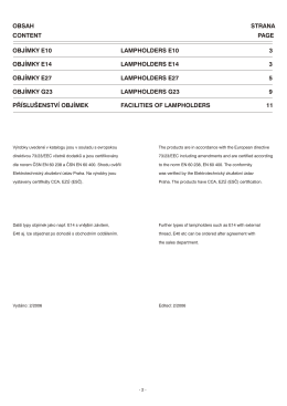 Katalog objímek v pdf