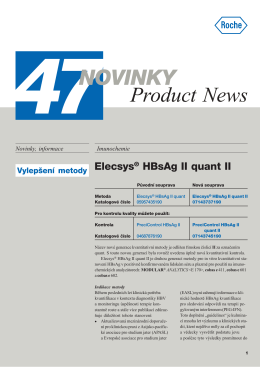 Novinky - Product News 47