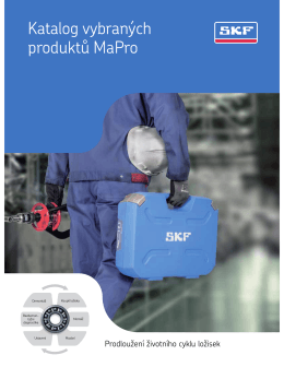 Katalog vybraných produktů MaPro