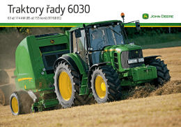 Traktory řady 6030