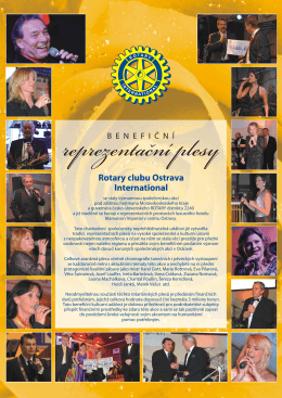 Rotary clubu Ostrava International