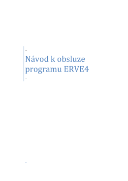 stahuj zde - Program ERVE4