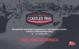 7 castles trial - CLASSIC RALLYE