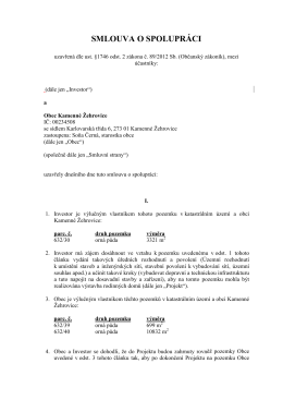Smlouva o spolupráci - Kamenné Žehrovice (2)