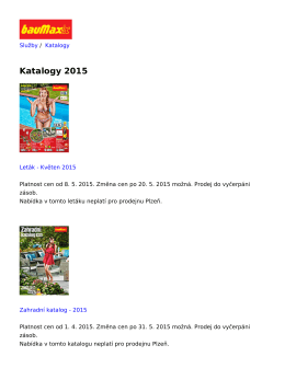 Katalogy 2015