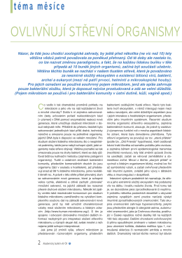 Bulletin AV CR - Parazitologický ústav