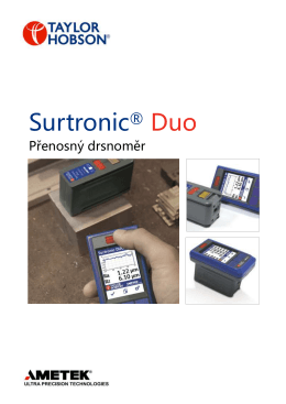 Surtronic® Duo