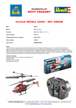 Vrtulník REVELL 23955 - SKY ARROW