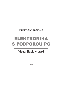 ELEKTRONIKA S PODPOROU PC