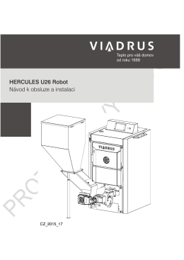 HERCULES U26 Robot Návod k obsluze a instalaci