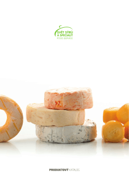 PRODUKTOVÝ KATALOG - Logo Svět sýrů a specialit