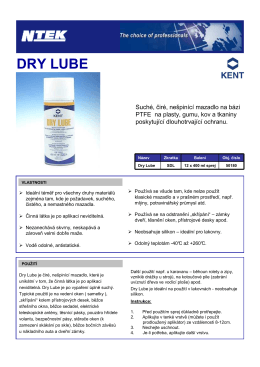 DRY LUBE - 50180 - TDS - N-tek