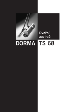 DORMA TS 68
