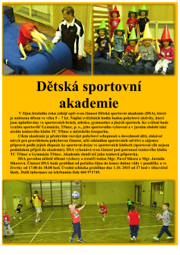 Dětská sportovní akademie