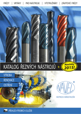 Ceník ostření a renovace nástrojů (2015) - CZK