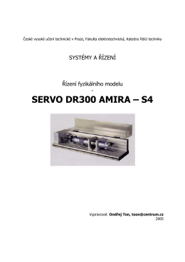 SERVO DR300 AMIRA – S4