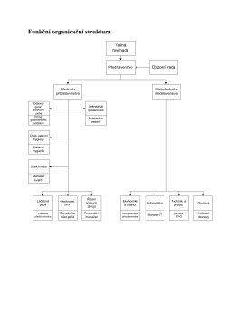 Funkční organizační struktura