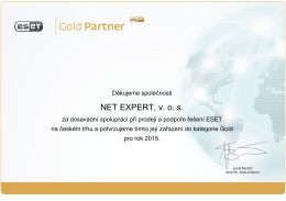 NET EXPERT, v. o. s.